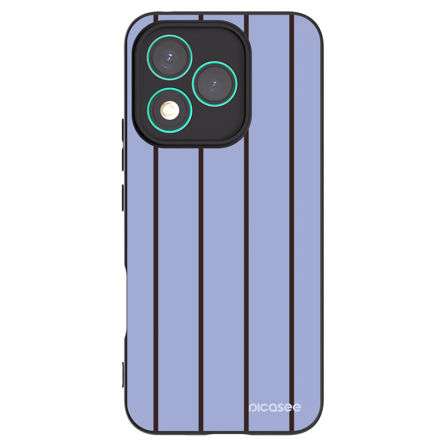 Picasee crna silikonska maskica za Honor 400 Lite 5G - Poolside member