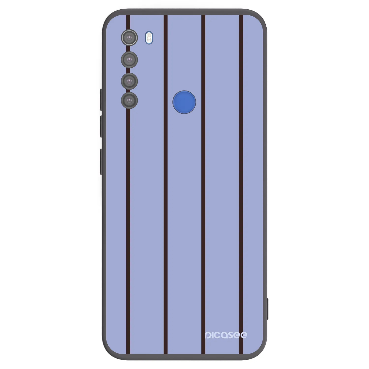 Picasee crna silikonska maskica za Xiaomi Redmi Note 8T - Poolside member