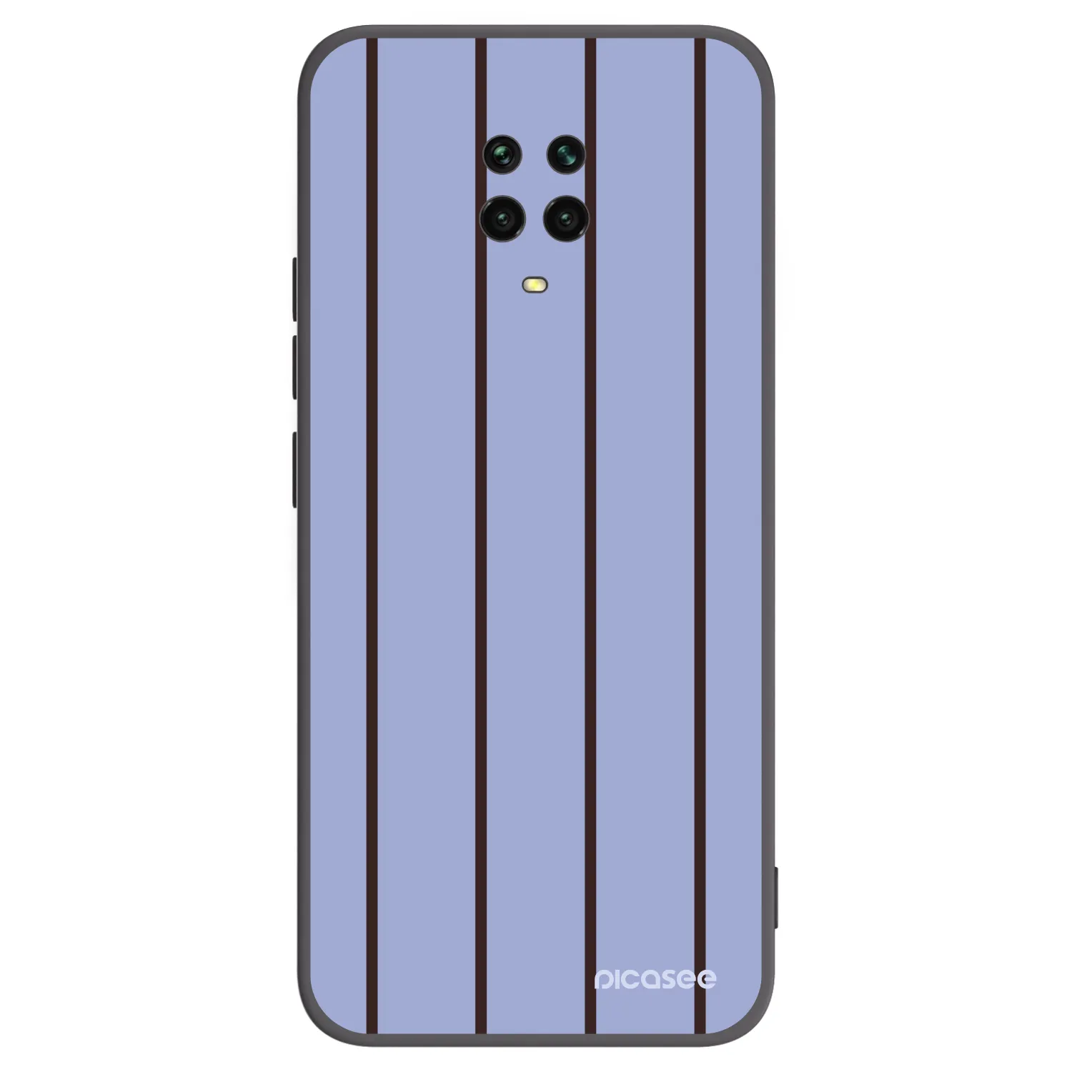 Picasee crna silikonska maskica za Xiaomi Redmi Note 9 Pro - Poolside member