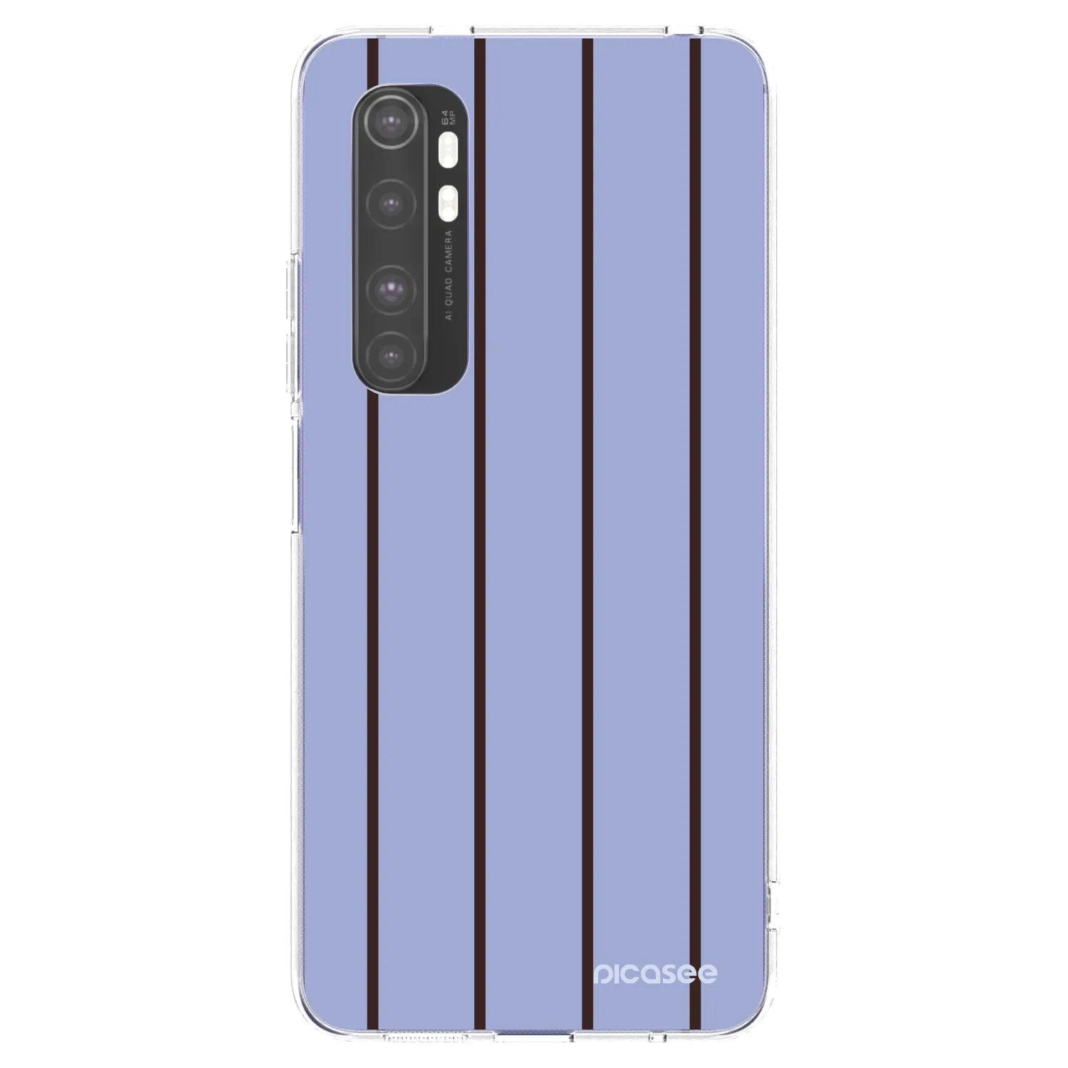 Picasee silikonska prozirna maskica za Xiaomi Mi Note 10 Lite - Poolside member