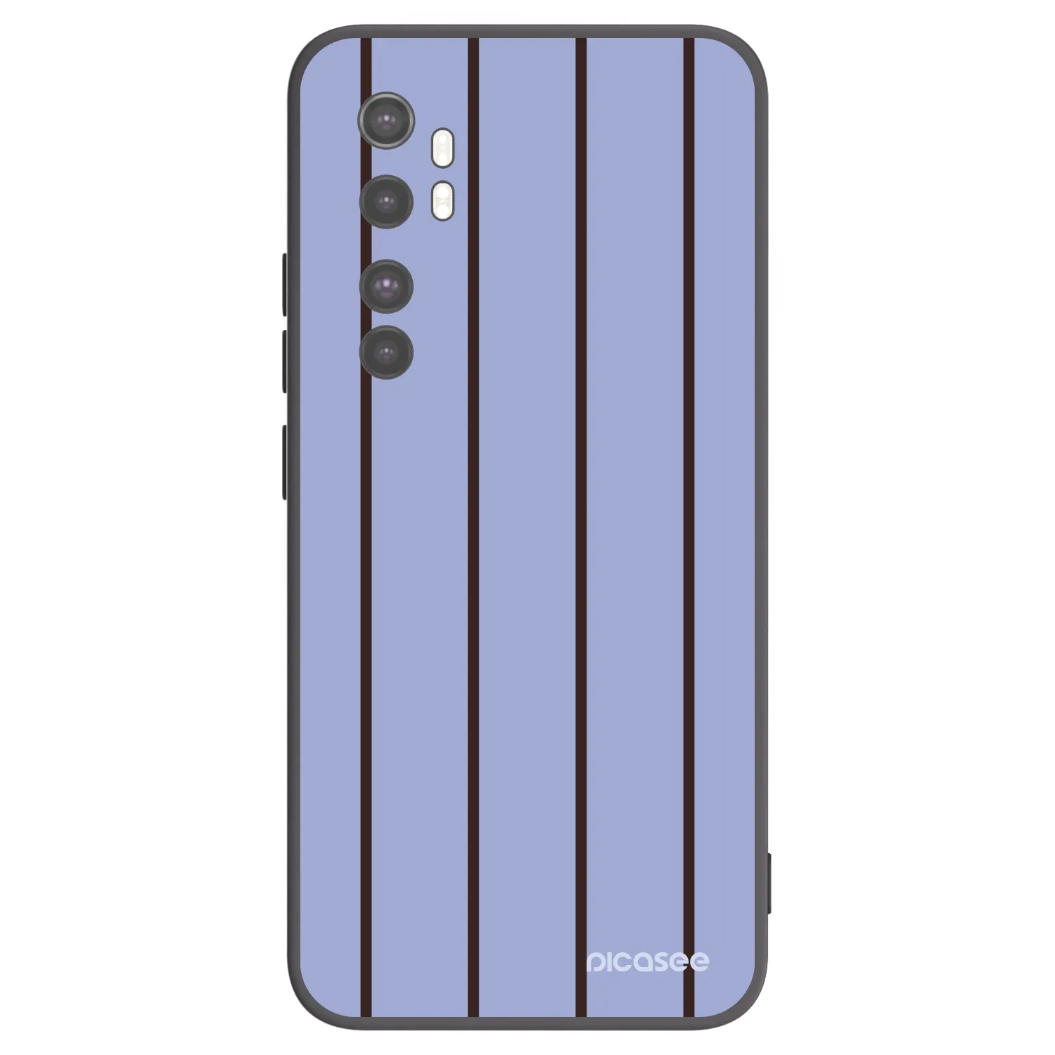 Picasee crna silikonska maskica za Xiaomi Mi Note 10 Lite - Poolside member