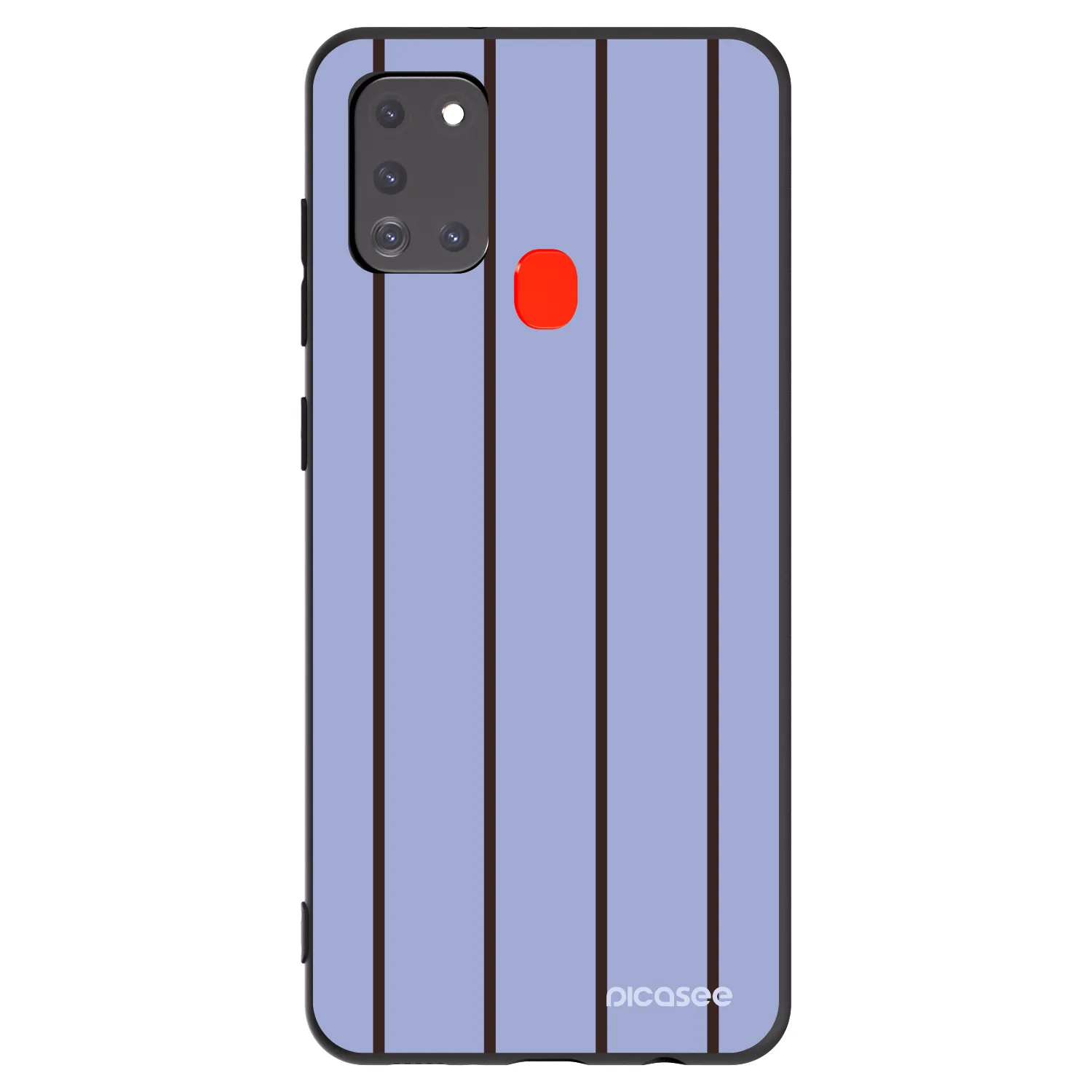 Picasee crna silikonska maskica za Samsung Galaxy A21s - Poolside member