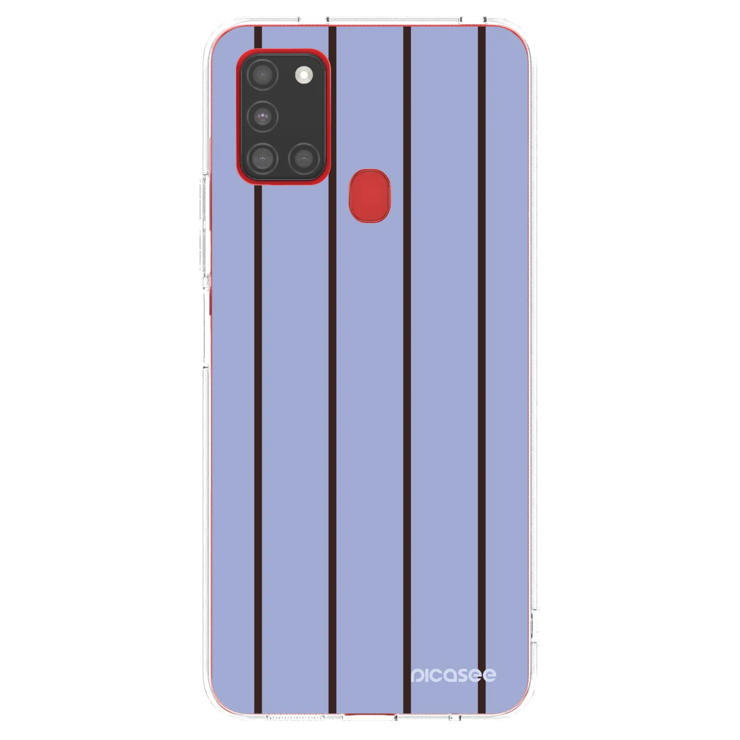 Picasee silikonska prozirna maskica za Samsung Galaxy A21s - Poolside member