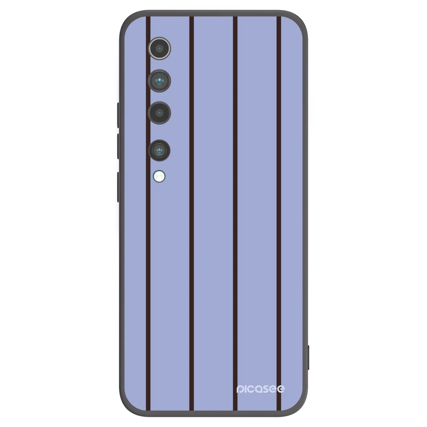 Picasee crna silikonska maskica za Xiaomi Mi 10 - Poolside member