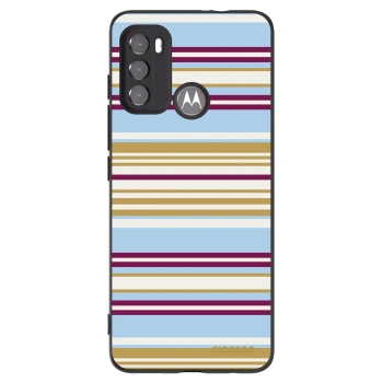 Picasee crna silikonska maskica za Motorola Moto G60 - Souvenir