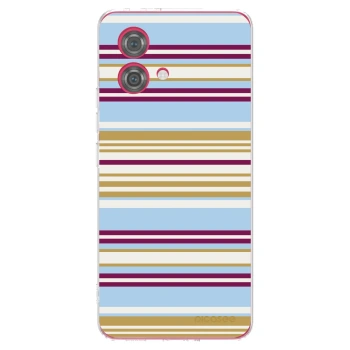 Picasee silikonska prozirna maskica za Motorola Moto G84 5G - Souvenir