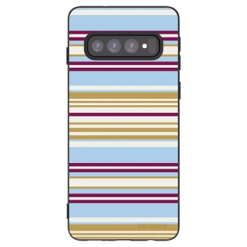 Picasee crna silikonska maskica za Samsung Galaxy S10 G973 - Souvenir