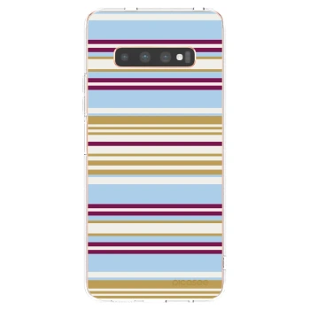 Picasee silikonska prozirna maskica za Samsung Galaxy S10 Plus G975 - Souvenir
