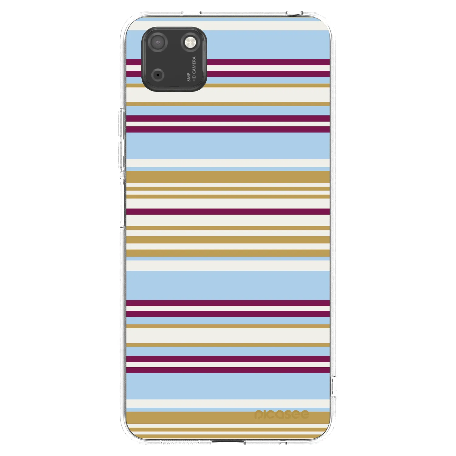 Picasee silikonska prozirna maskica za Huawei Y5P - Souvenir