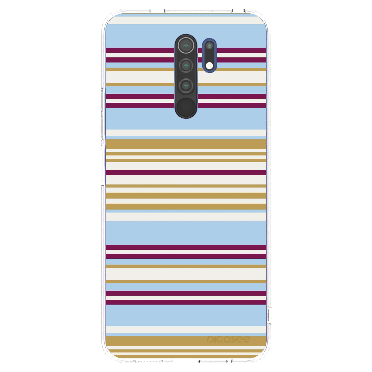 Picasee silikonska prozirna maskica za Xiaomi Redmi 9 - Souvenir