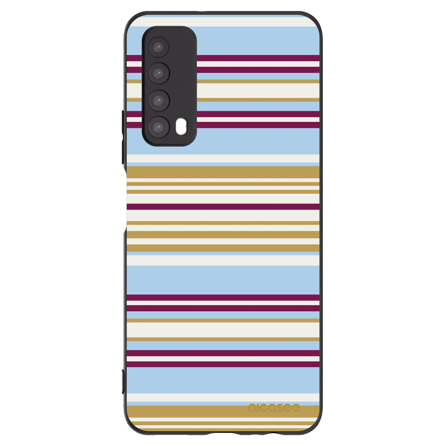 Picasee crna silikonska maskica za Huawei P Smart 2021 - Souvenir