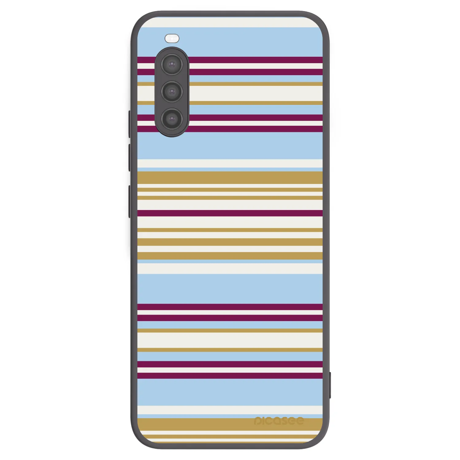 Picasee crna silikonska maskica za Sony Xperia 10 II - Souvenir