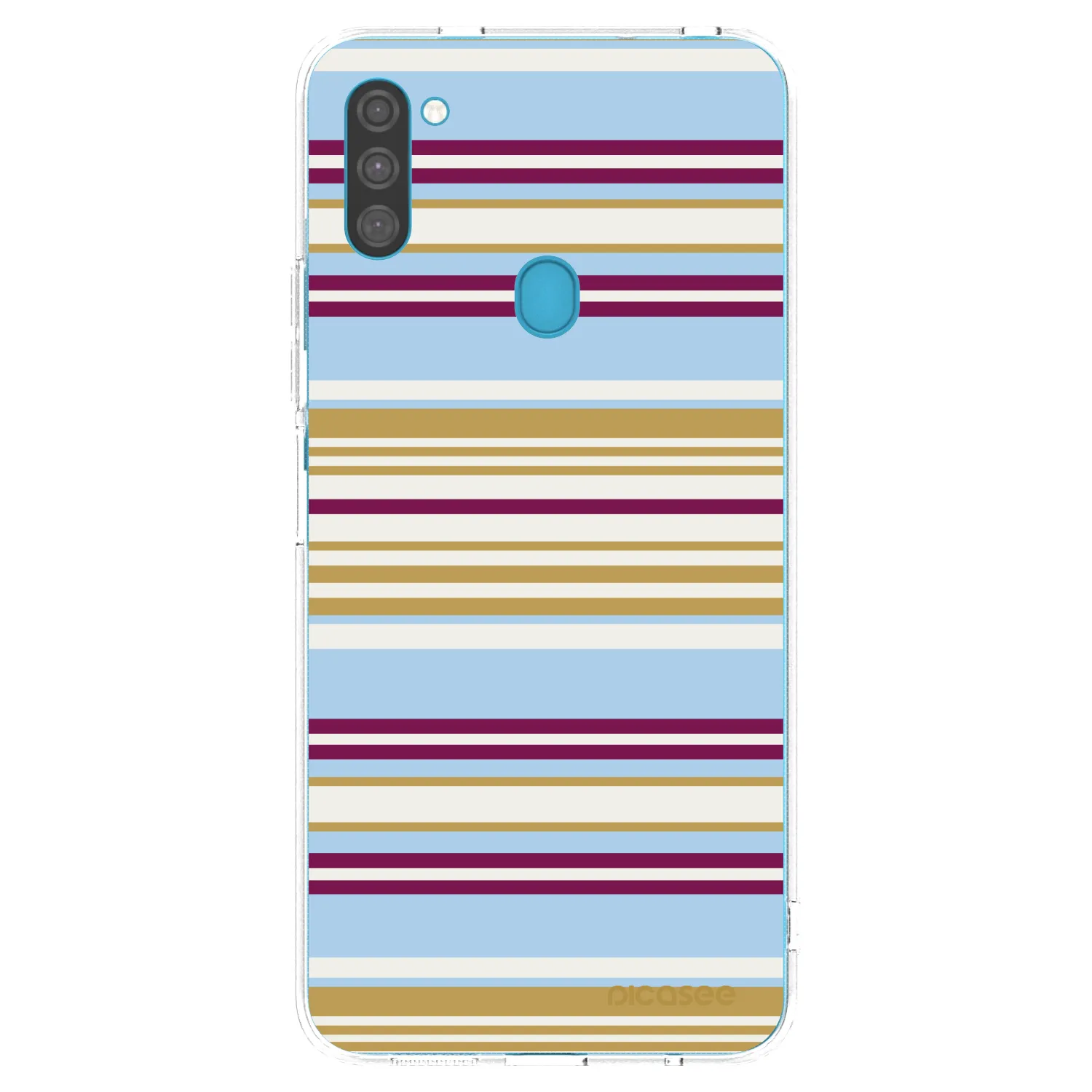 Picasee silikonska prozirna maskica za Samsung Galaxy M11 - Souvenir