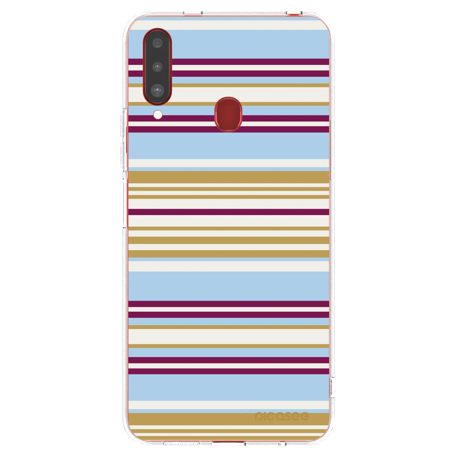Picasee silikonska prozirna maskica za Samsung Galaxy A20s - Souvenir