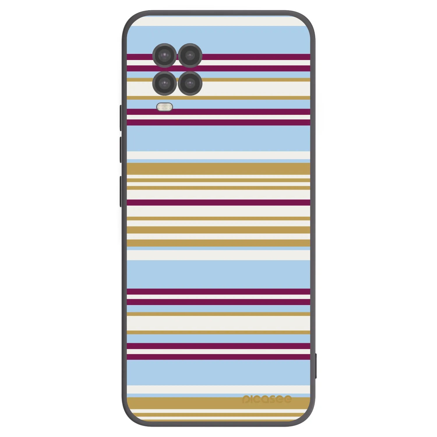 Picasee crna silikonska maskica za Xiaomi Mi 10 Lite - Souvenir