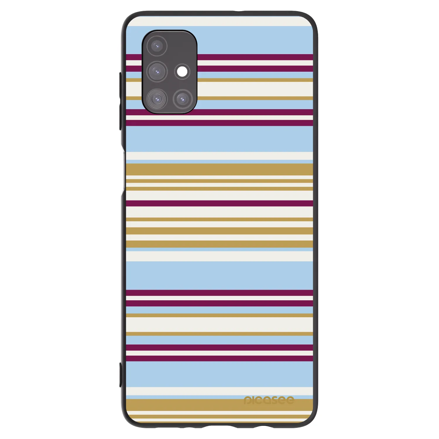 Picasee crna silikonska maskica za Samsung Galaxy M51 M515F - Souvenir