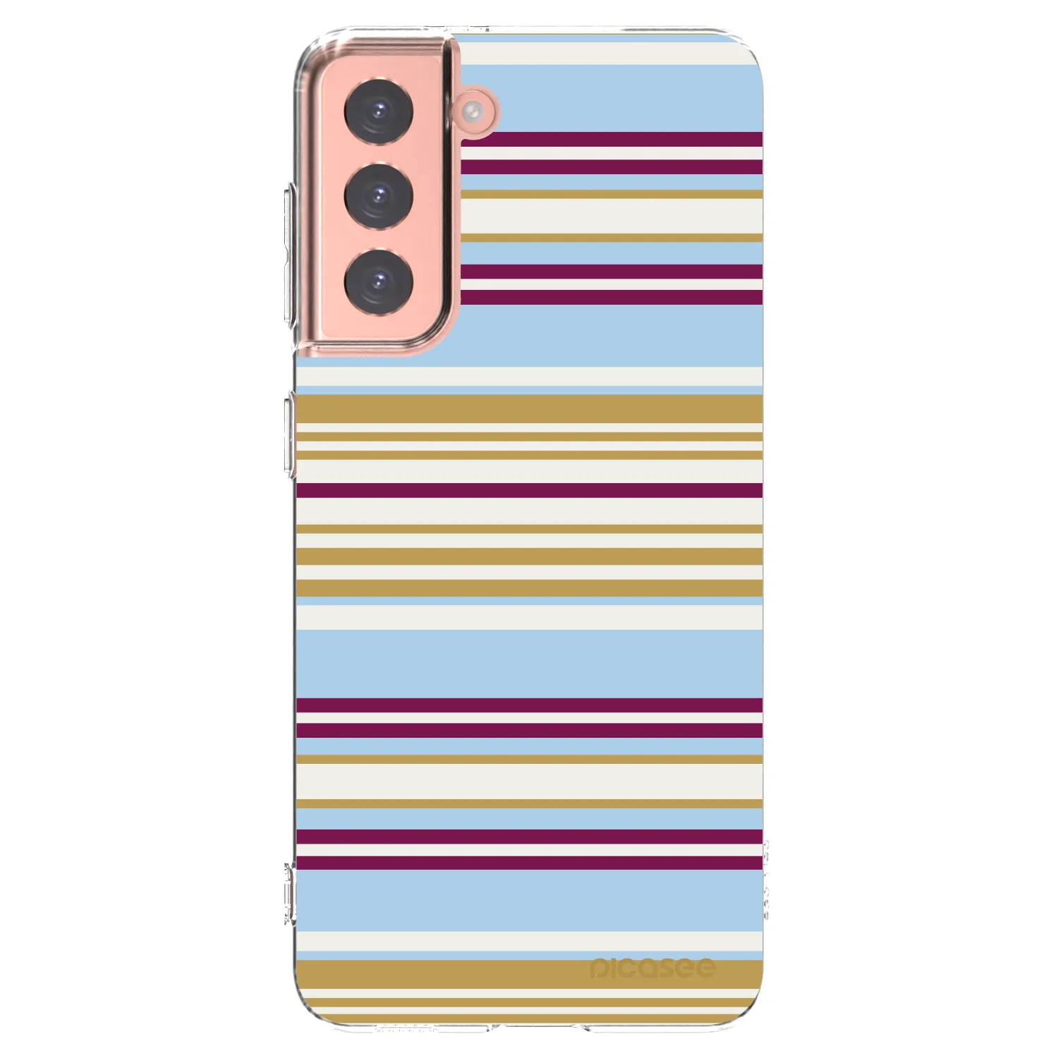 Picasee silikonska prozirna maskica za Samsung Galaxy S21 5G G991B - Souvenir