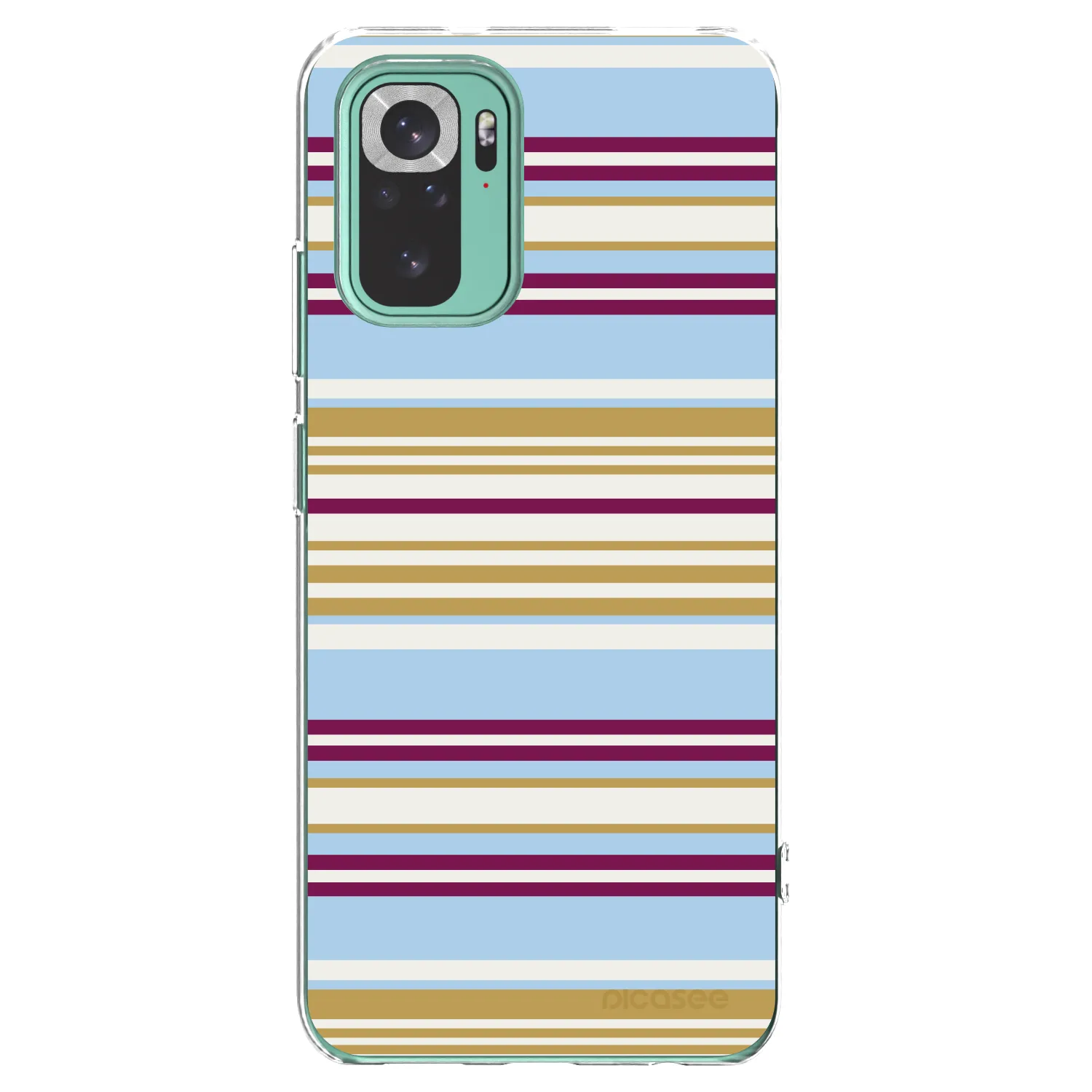 Picasee silikonska prozirna maskica za Xiaomi Redmi Note 10 Pro - Souvenir