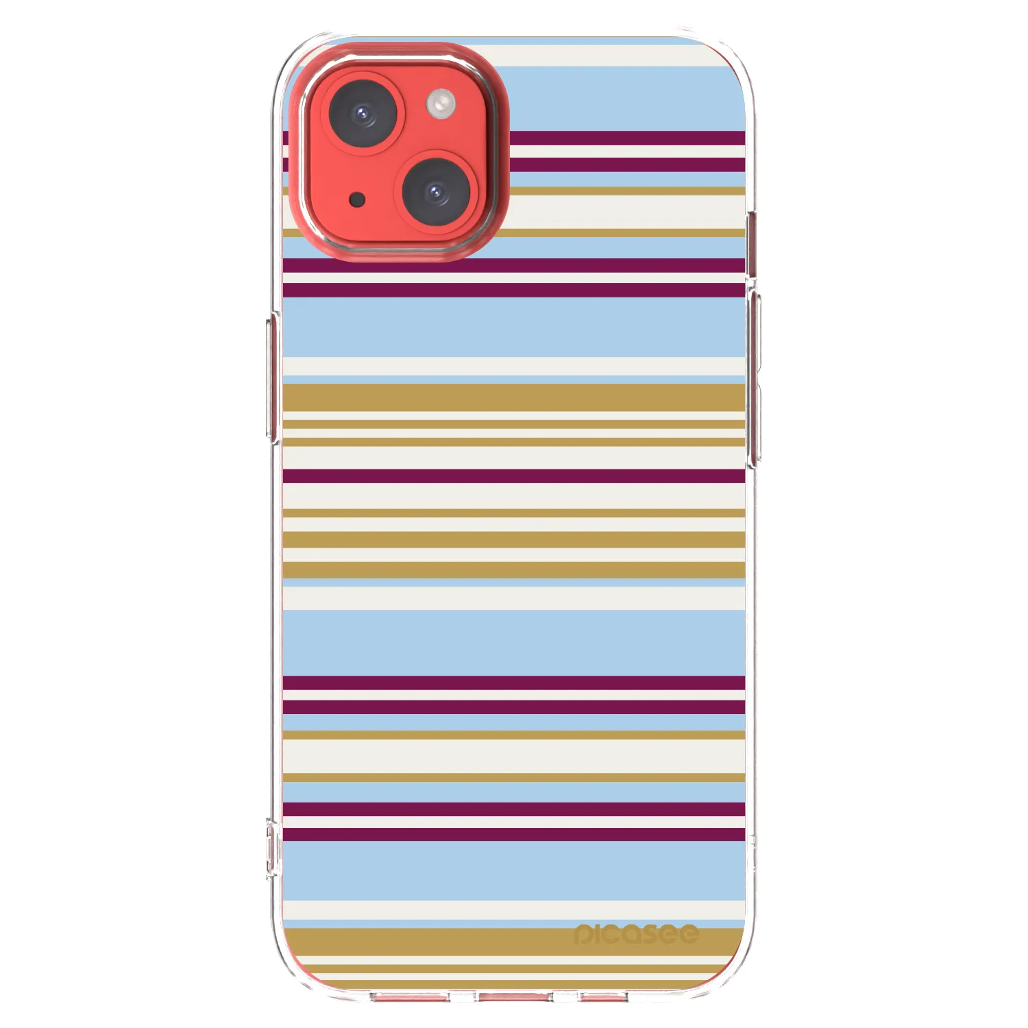 Picasee silikonska prozirna maskica za Apple iPhone 13 - Souvenir
