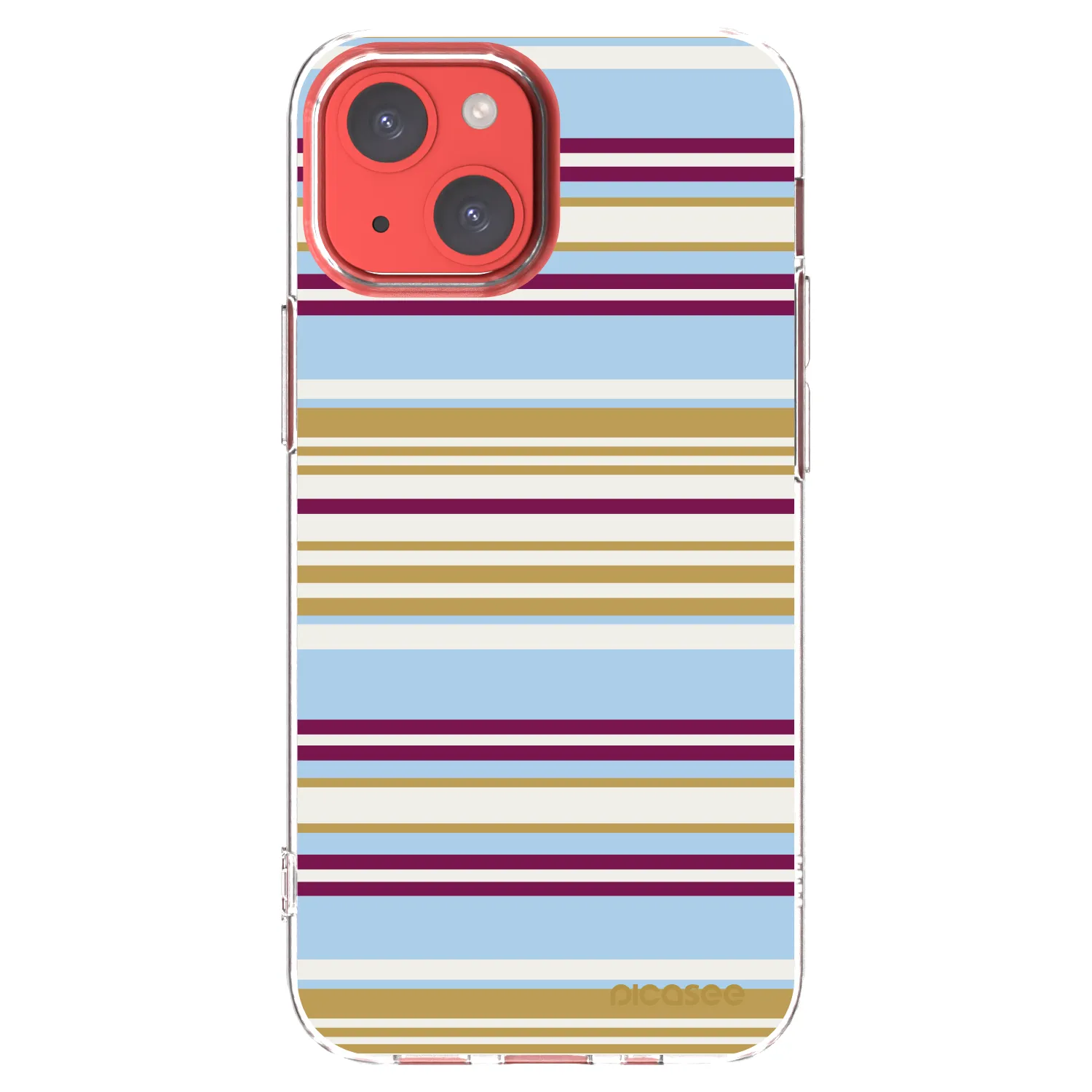 Picasee silikonska prozirna maskica za Apple iPhone 13 mini - Souvenir