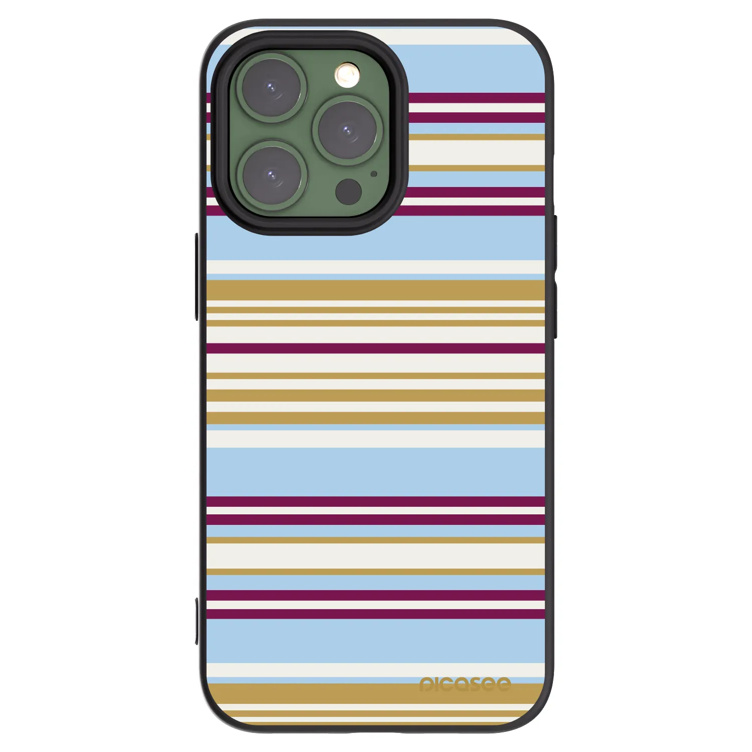 Picasee crna silikonska maskica za Apple iPhone 13 Pro - Souvenir