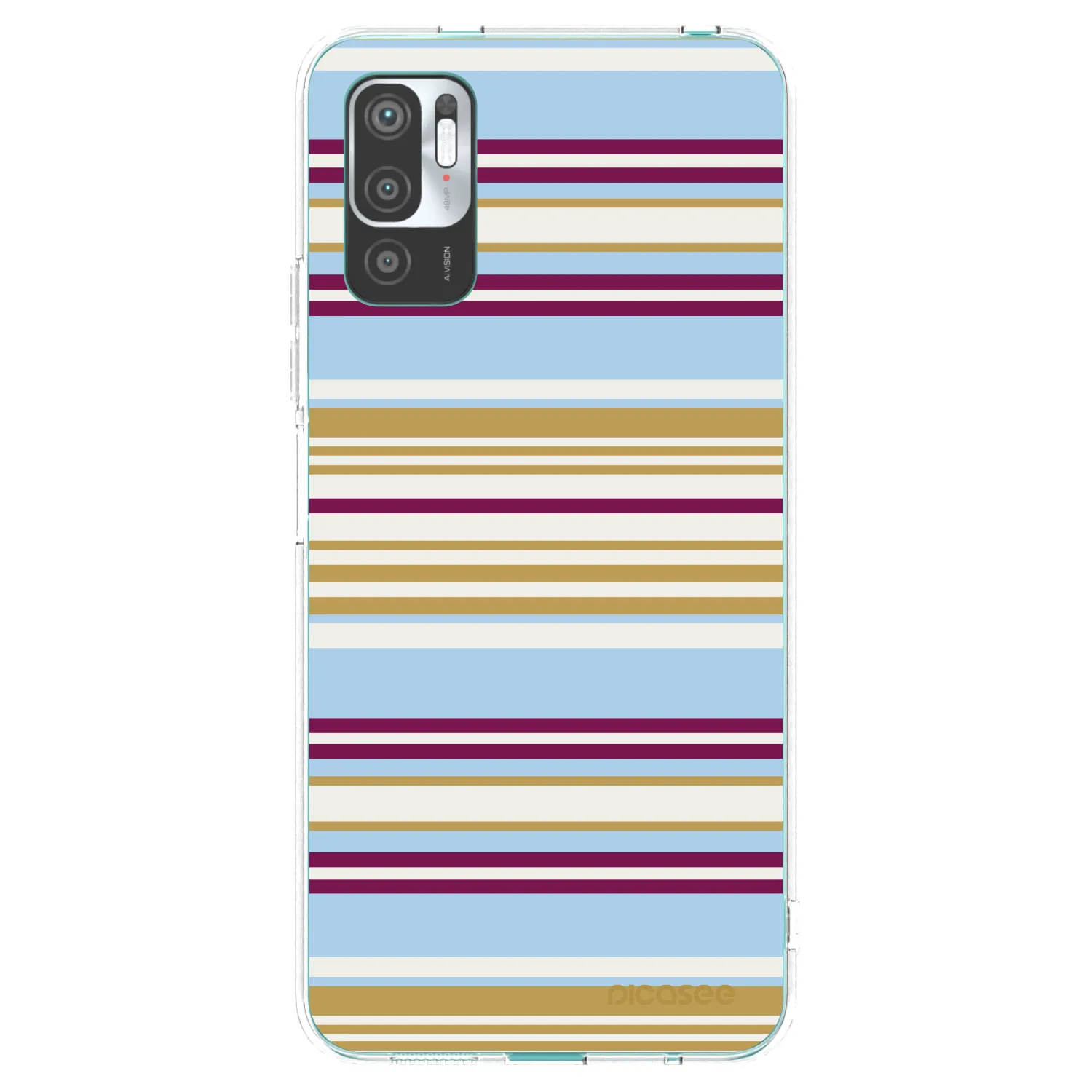 Picasee silikonska prozirna maskica za Xiaomi Redmi Note 10 5G - Souvenir