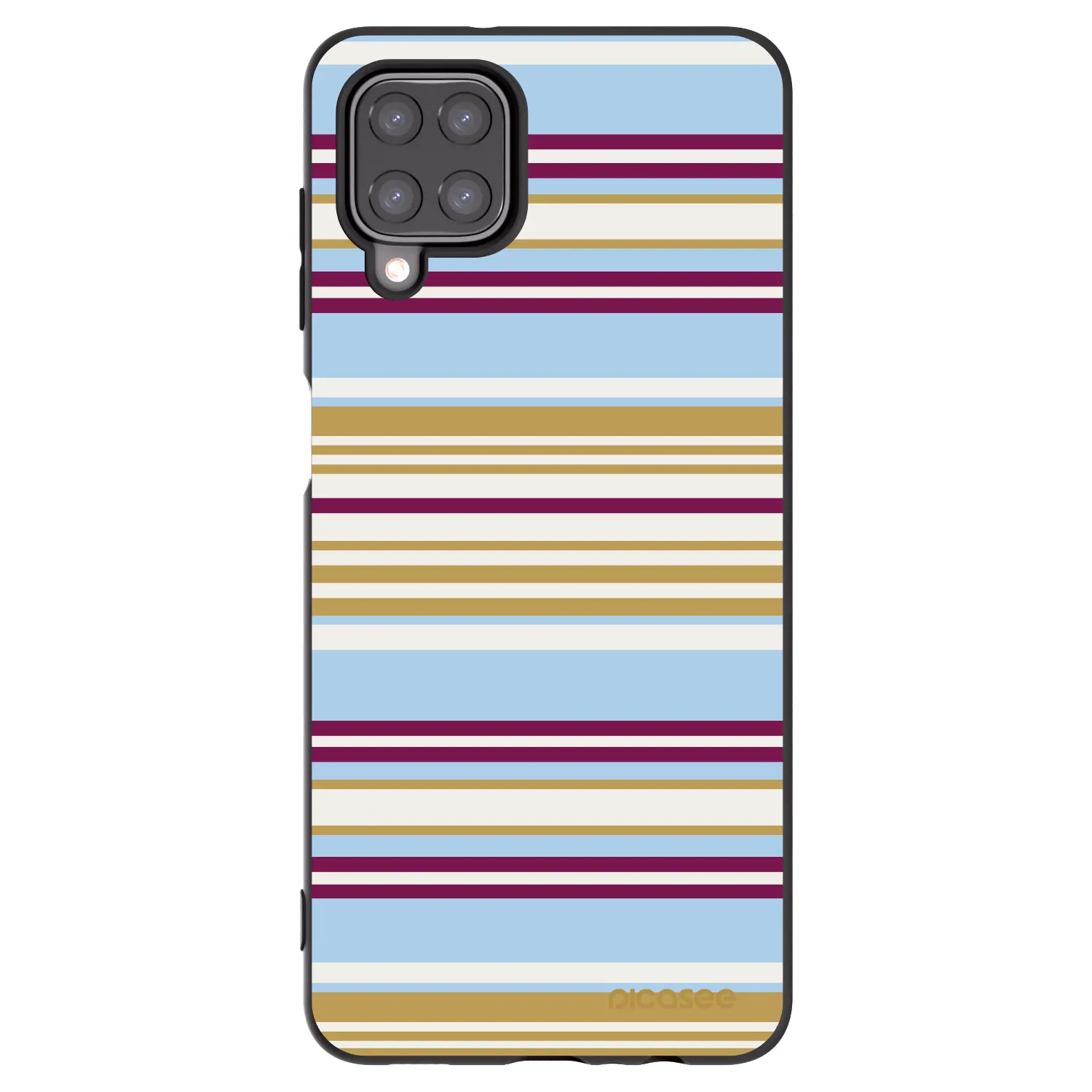 Picasee crna silikonska maskica za Samsung Galaxy M12 M127F - Souvenir