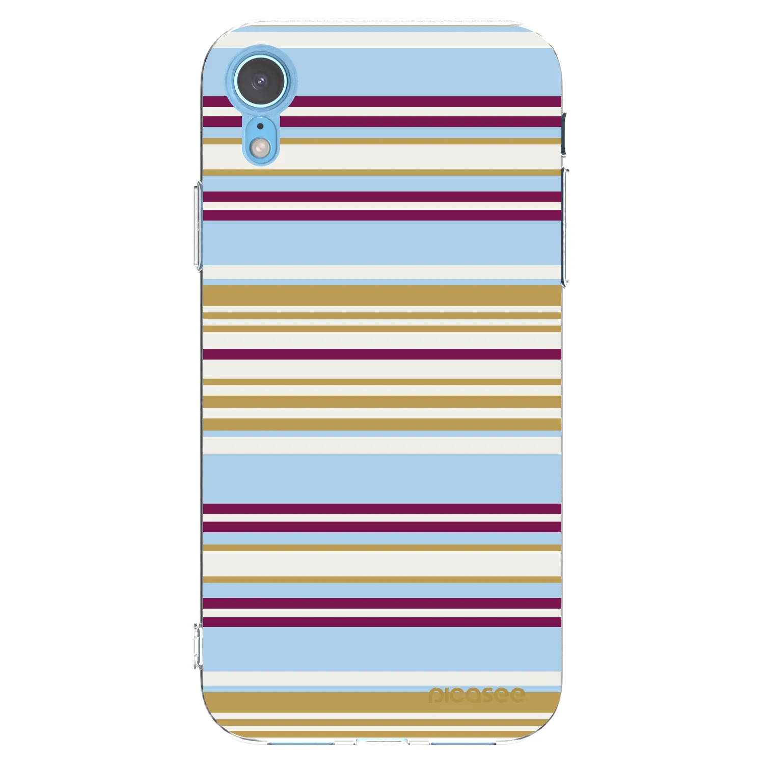 Picasee silikonska prozirna maskica za Apple iPhone XR - Souvenir