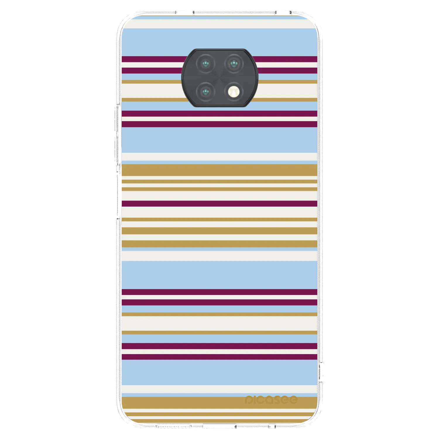 Picasee silikonska prozirna maskica za Xiaomi Redmi Note 9T - Souvenir