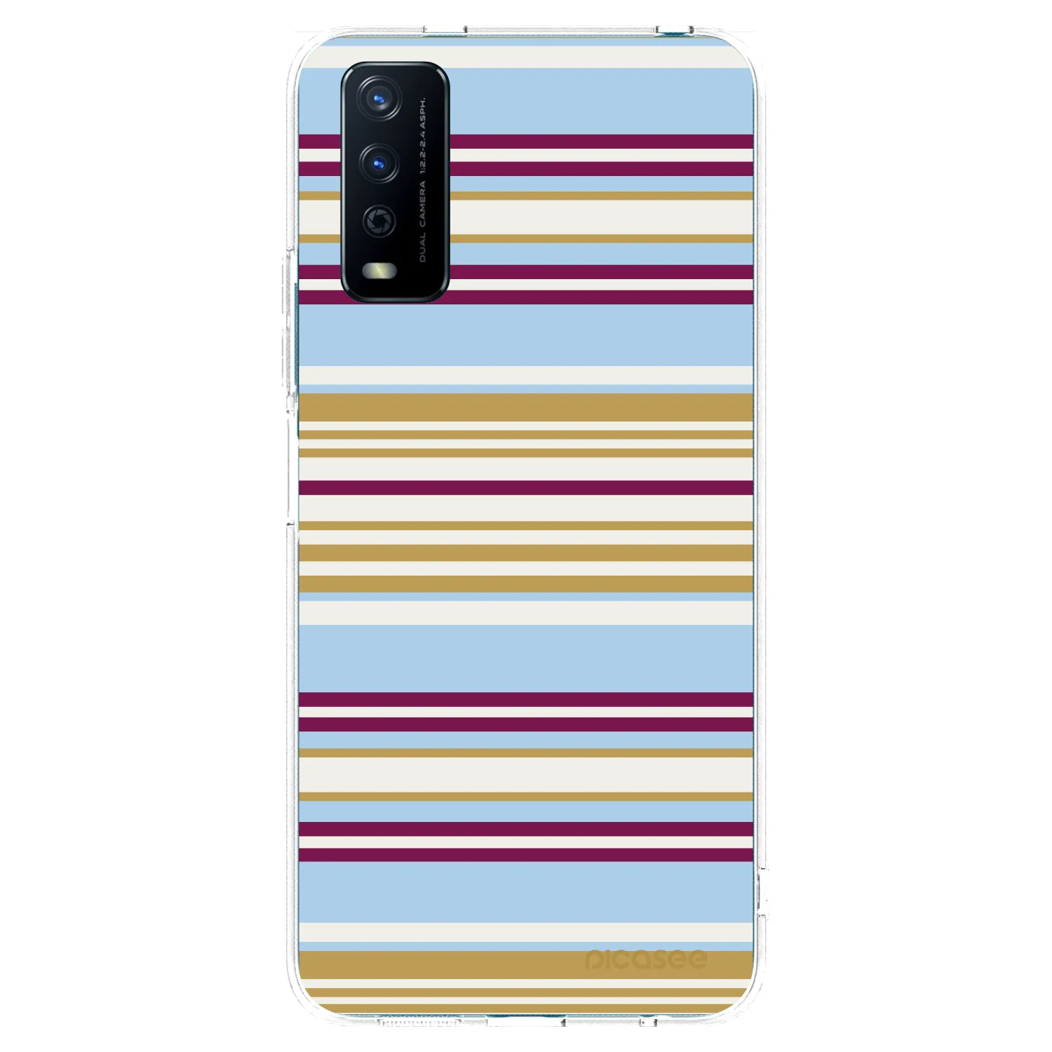 Picasee silikonska prozirna maskica za Vivo Y11s - Souvenir