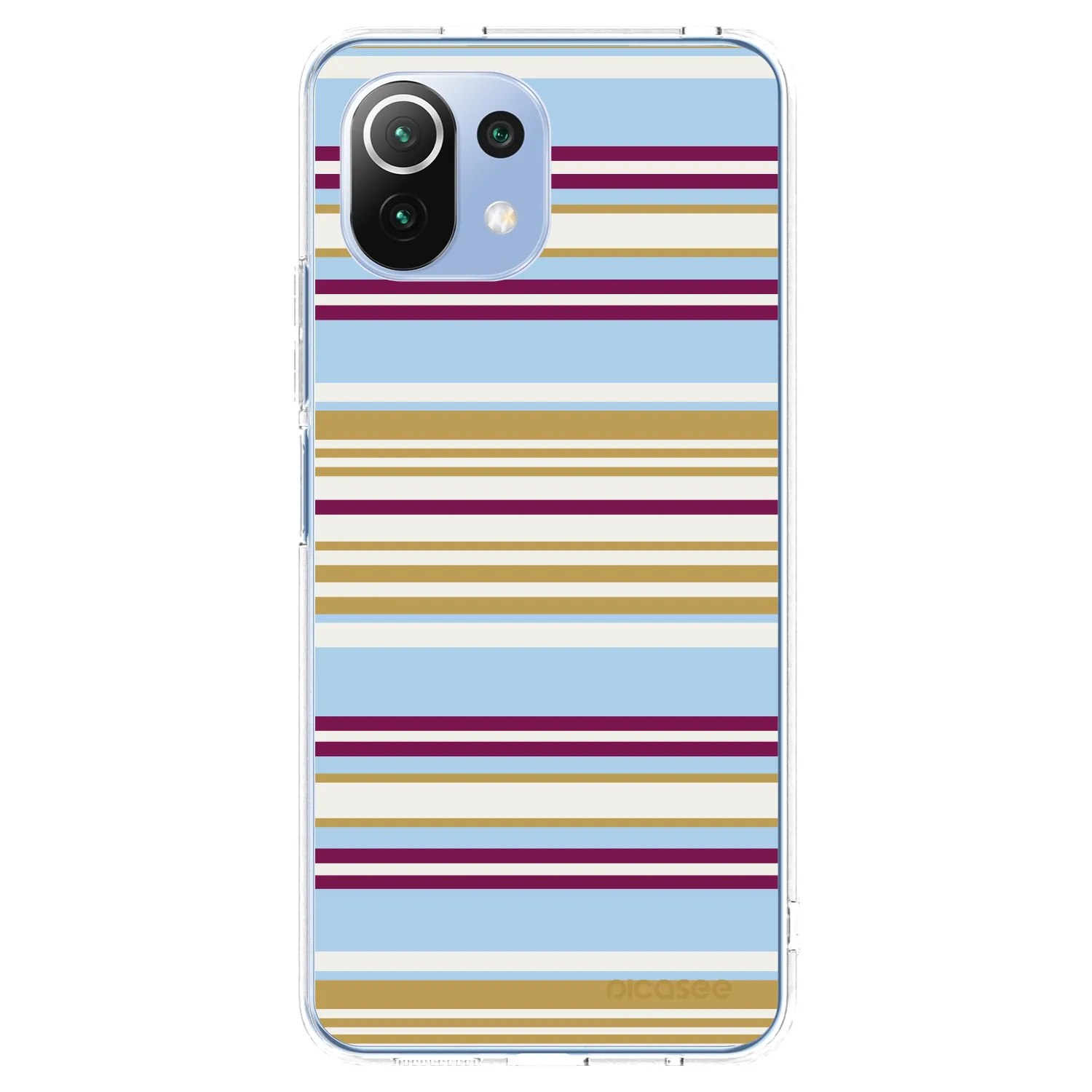 Picasee silikonska prozirna maskica za Xiaomi 11 Lite 5G NE - Souvenir