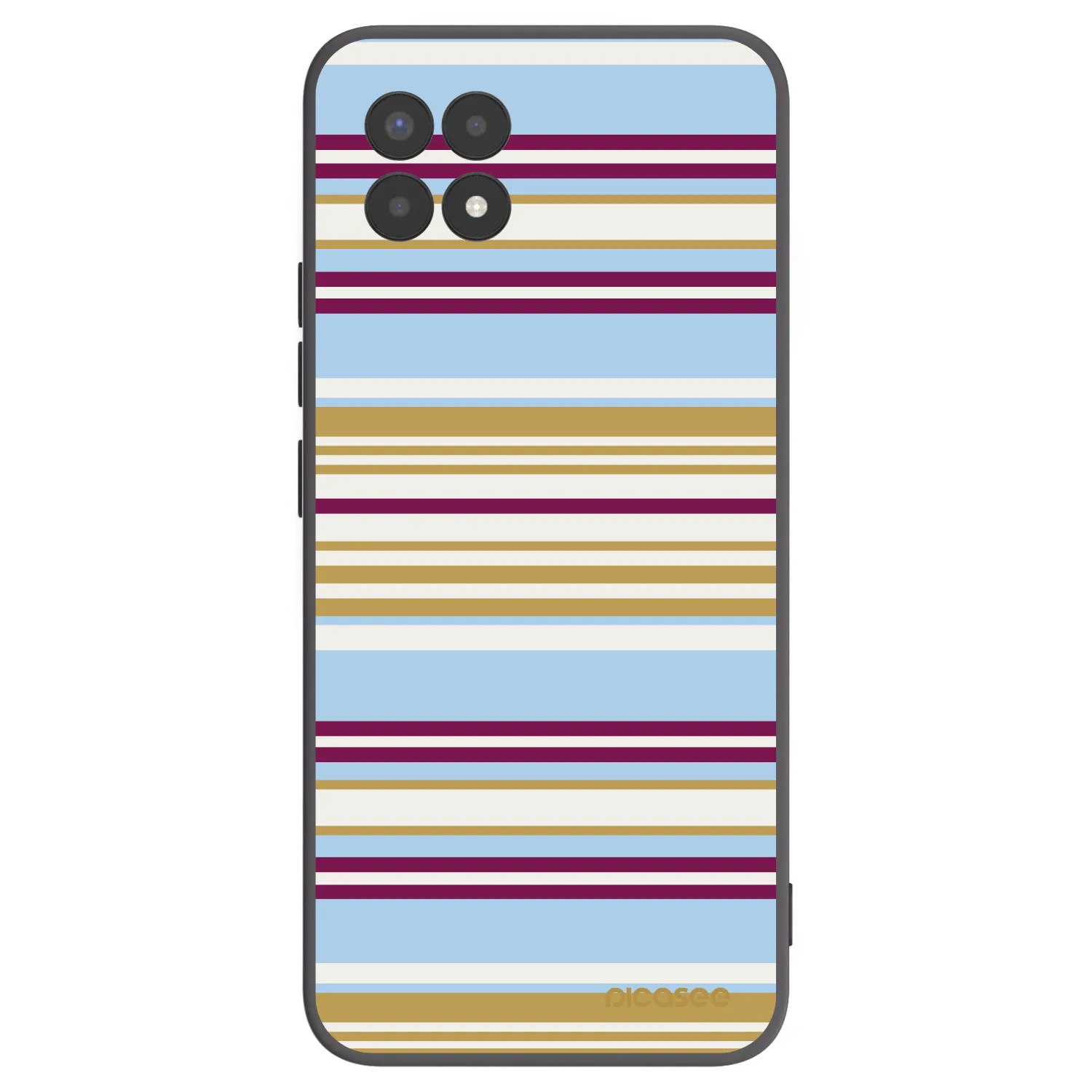 Picasee crna silikonska maskica za Realme 8i - Souvenir