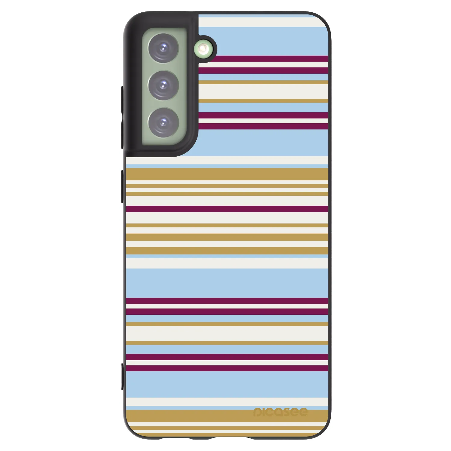 Picasee crna silikonska maskica za Samsung Galaxy S21 FE 5G - Souvenir