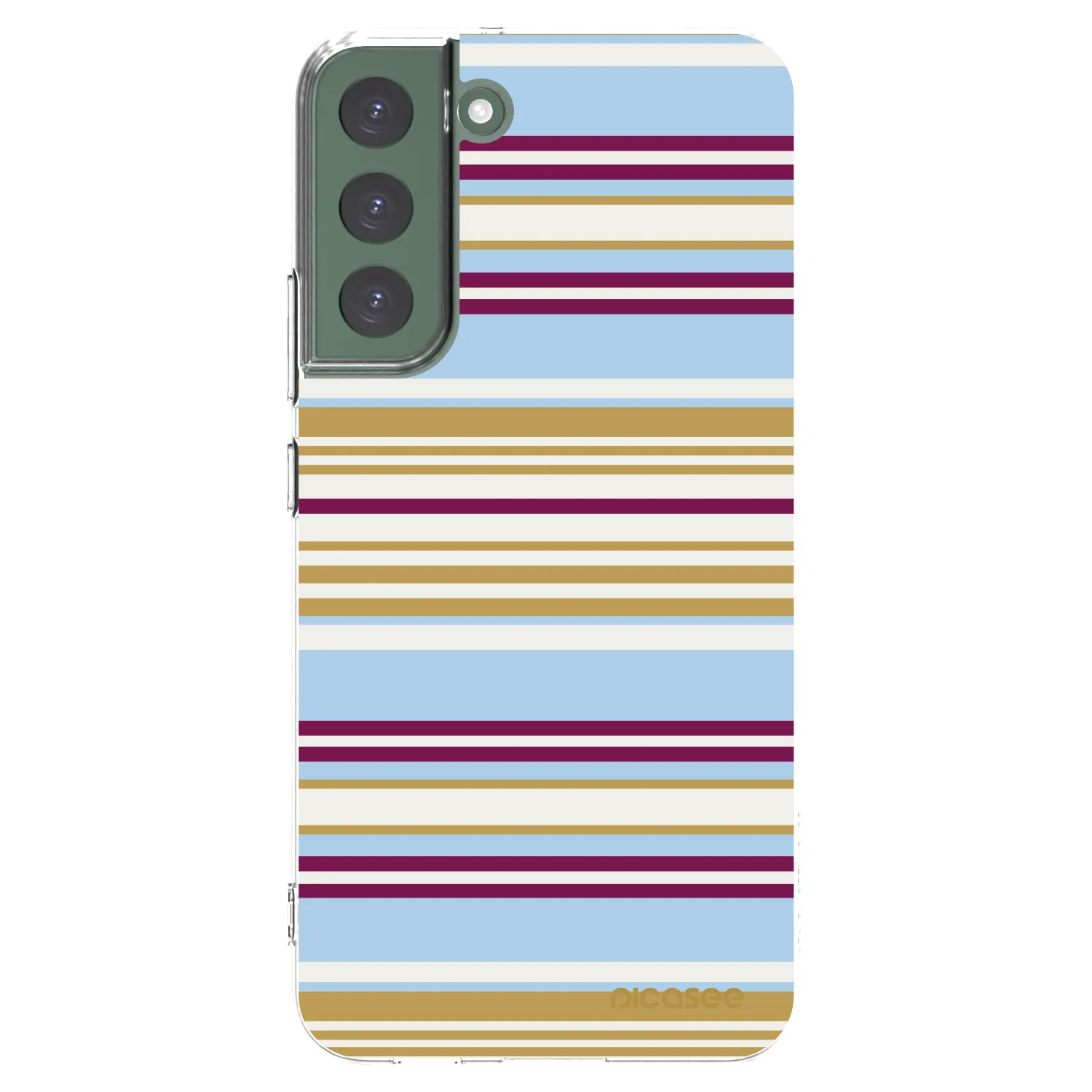 Picasee silikonska prozirna maskica za Samsung Galaxy S22+ 5G - Souvenir