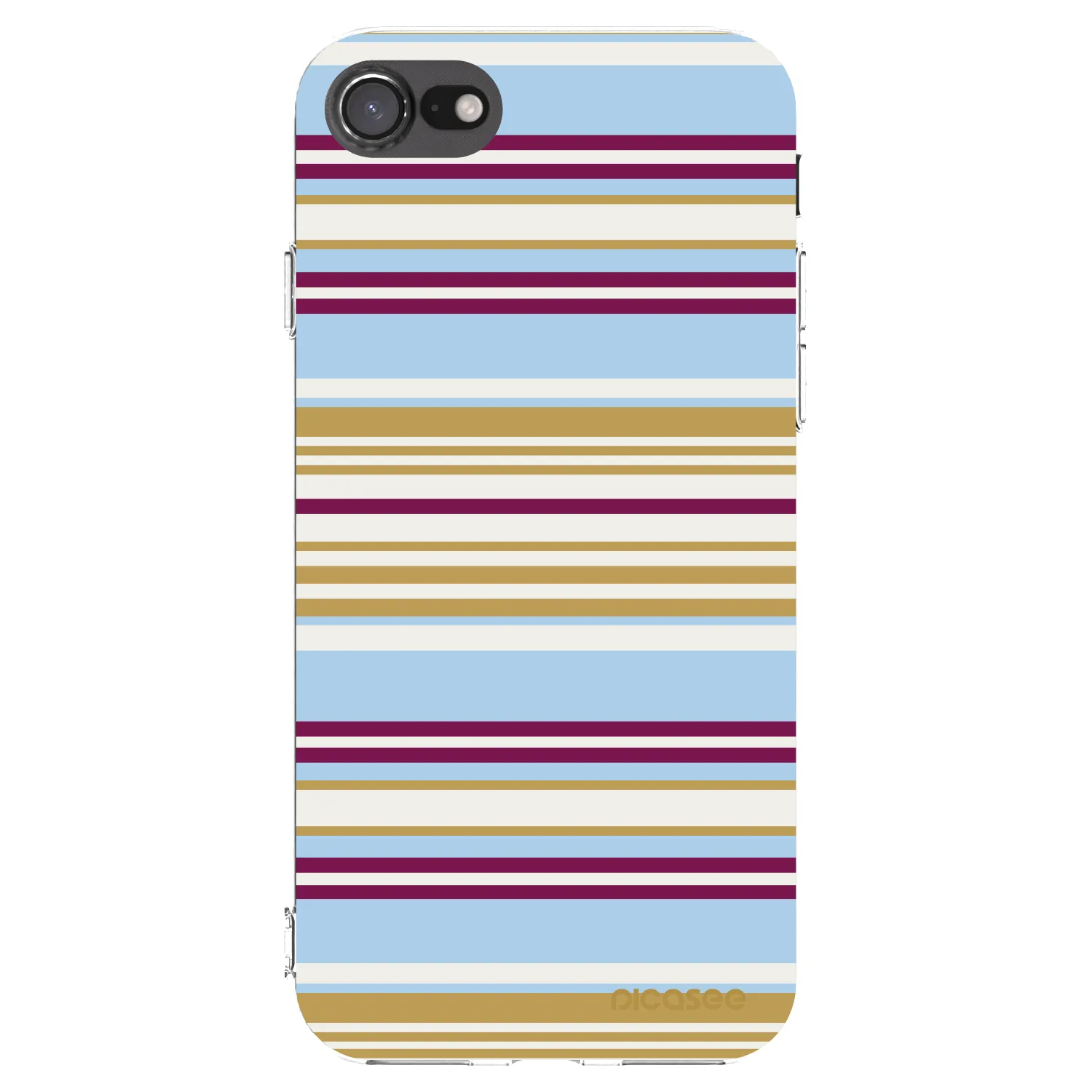 Picasee silikonska prozirna maskica za Apple iPhone SE 2022 - Souvenir