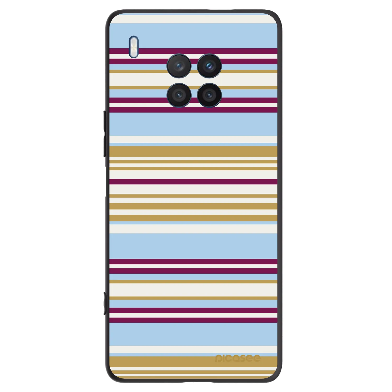 Picasee crna silikonska maskica za Honor 50 Lite - Souvenir