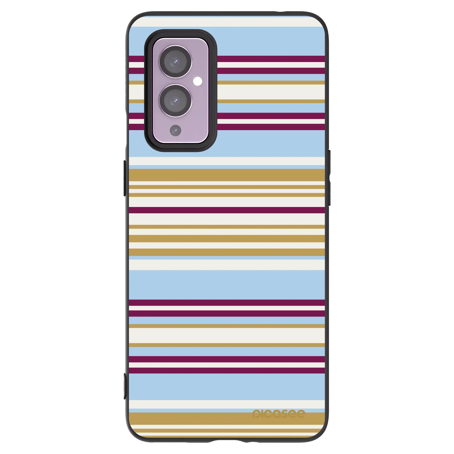 Picasee crna silikonska maskica za OnePlus 9 - Souvenir