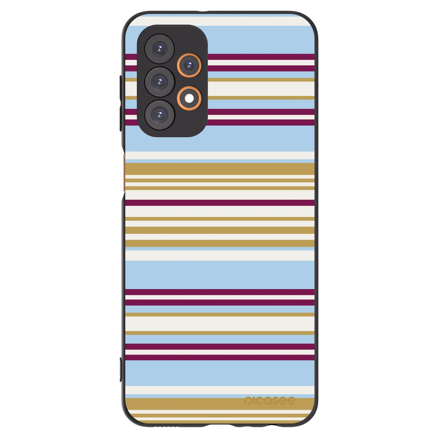 Picasee crna silikonska maskica za Samsung Galaxy A23 A235F 4G - Souvenir