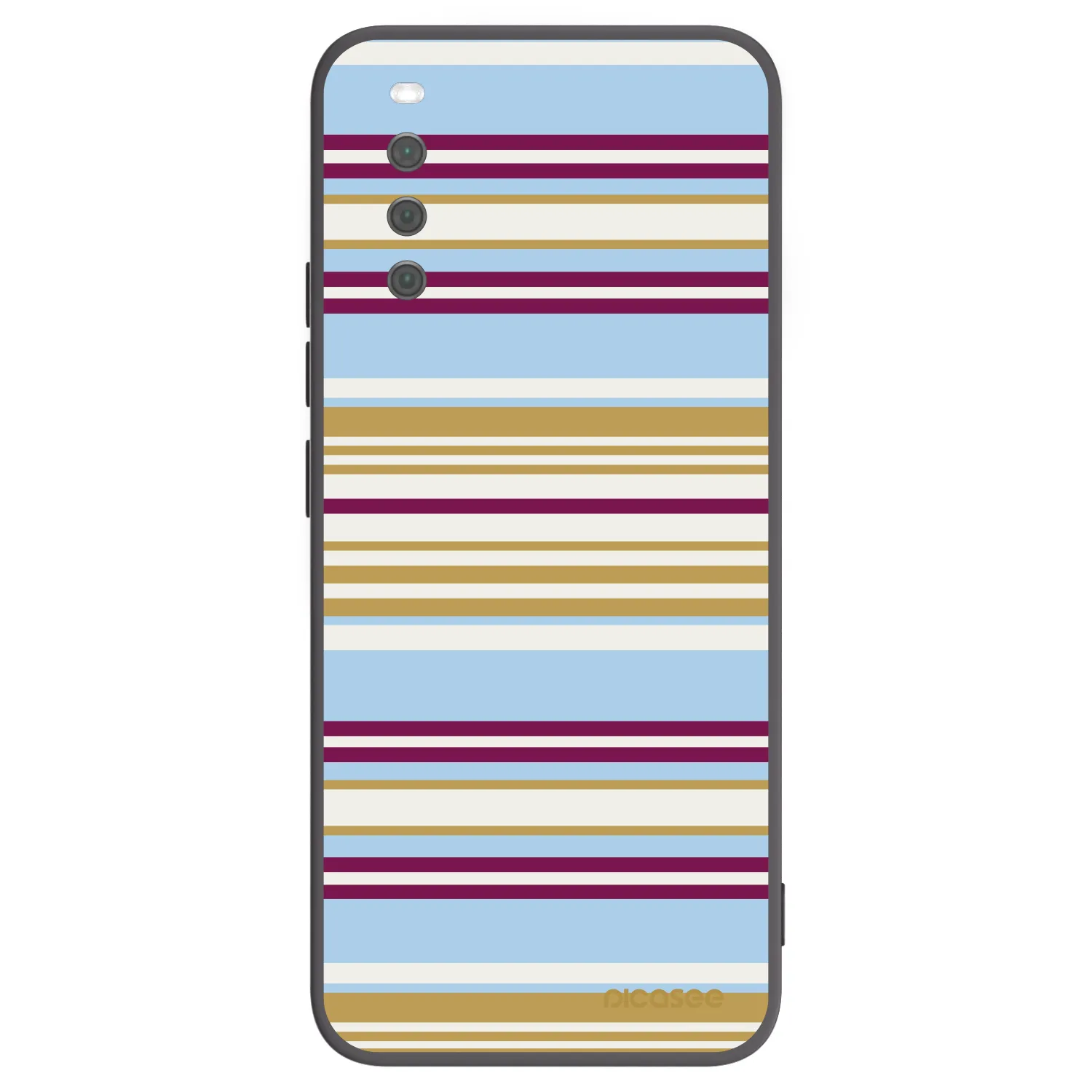 Picasee crna silikonska maskica za Sony Xperia 10 III - Souvenir
