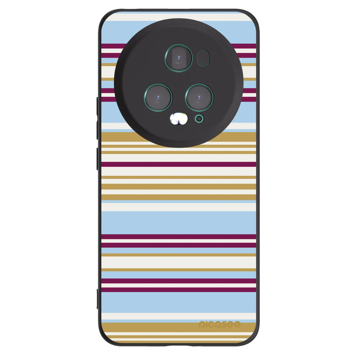 Picasee crna silikonska maskica za Honor Magic5 Pro - Souvenir
