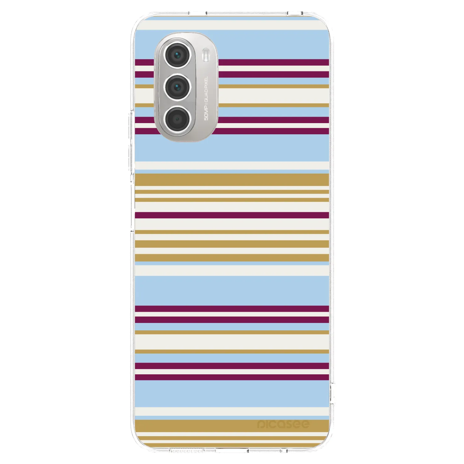 Picasee silikonska prozirna maskica za Motorola Moto G51 - Souvenir
