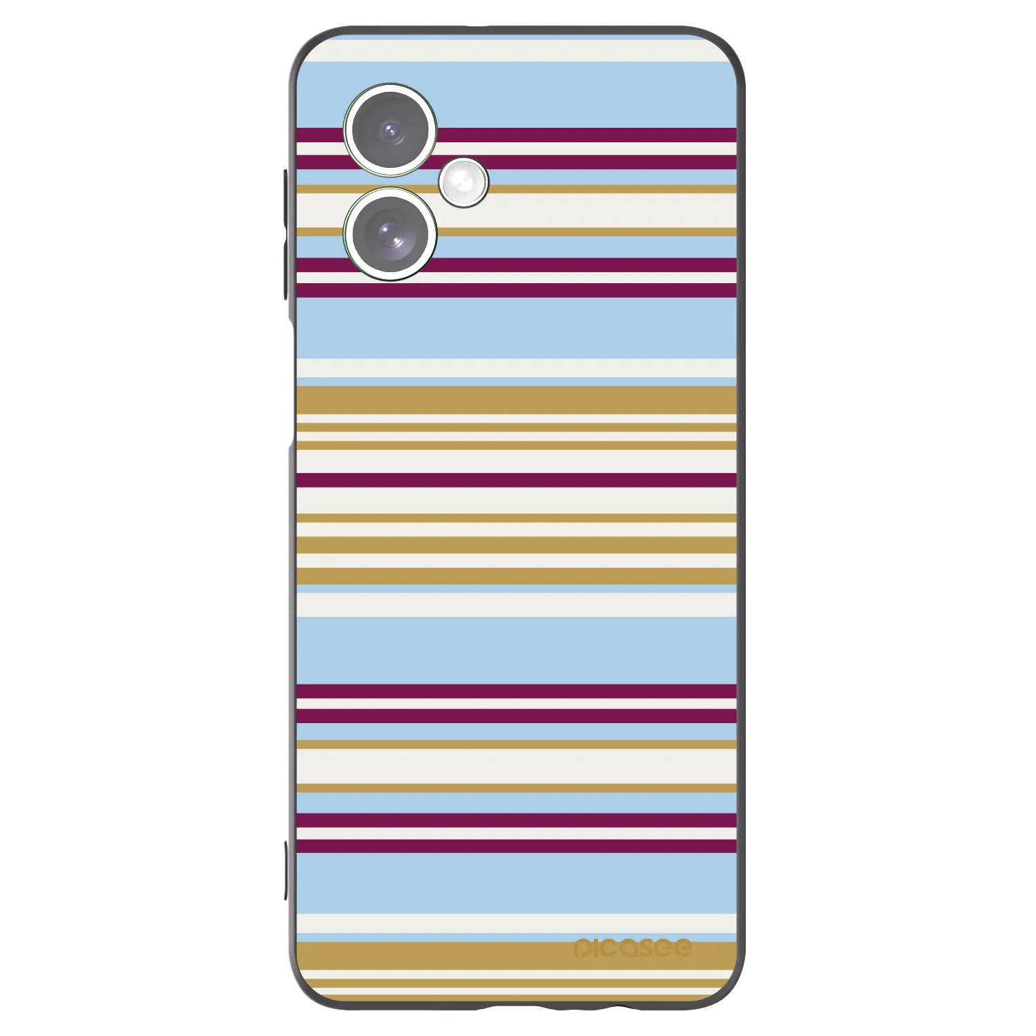 Picasee crna silikonska maskica za Motorola Moto G54 5G - Souvenir
