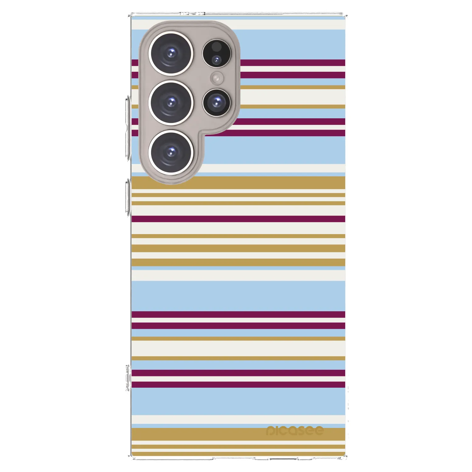 Picasee silikonska prozirna maskica za Samsung Galaxy S24 Ultra S928B 5G - Souvenir