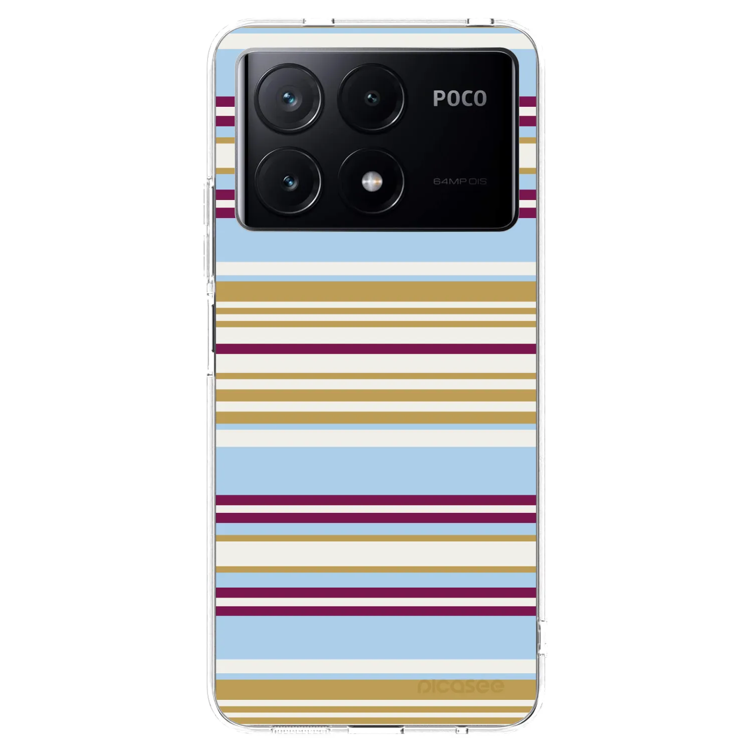 Picasee silikonska prozirna maskica za Xiaomi Poco X6 Pro - Souvenir