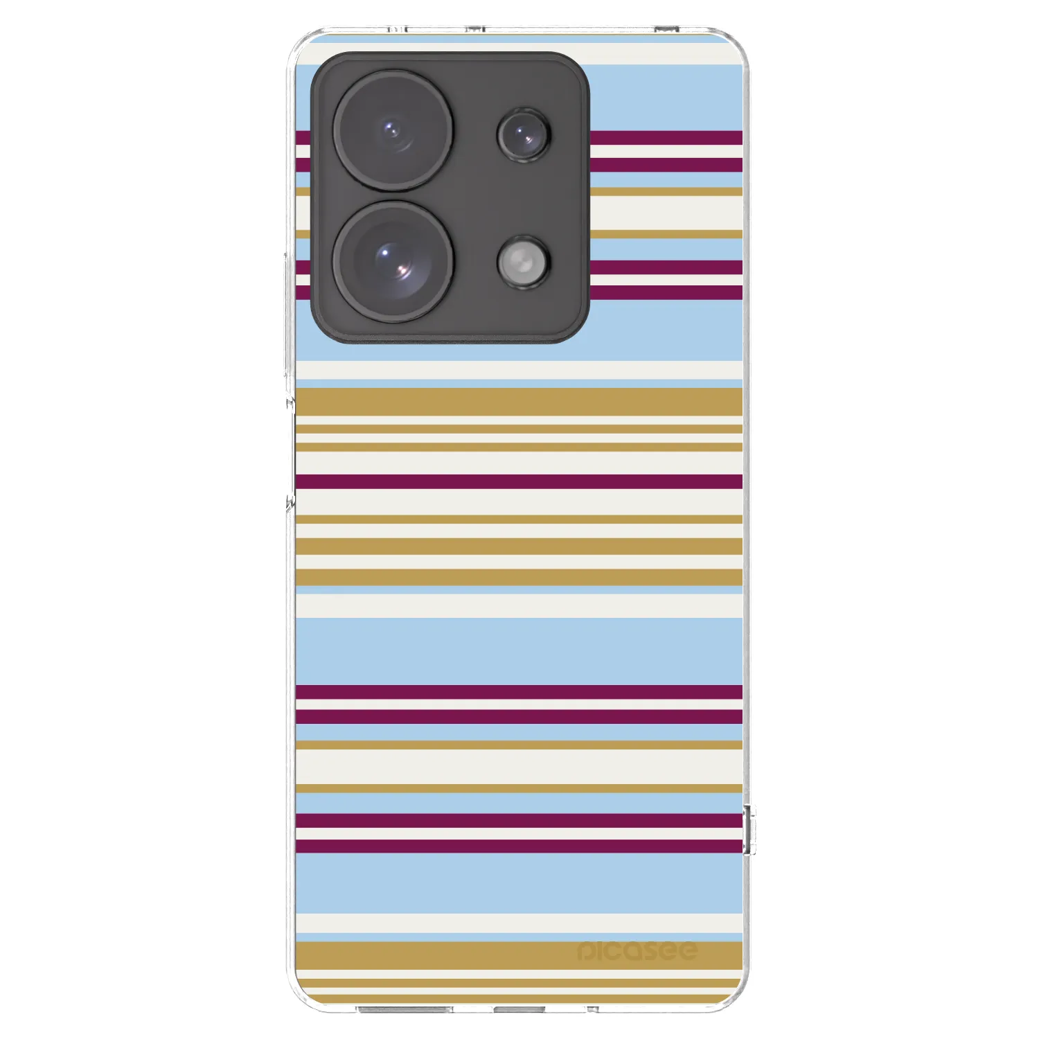 Picasee silikonska prozirna maskica za Xiaomi Redmi Note 13 Pro 4G - Souvenir