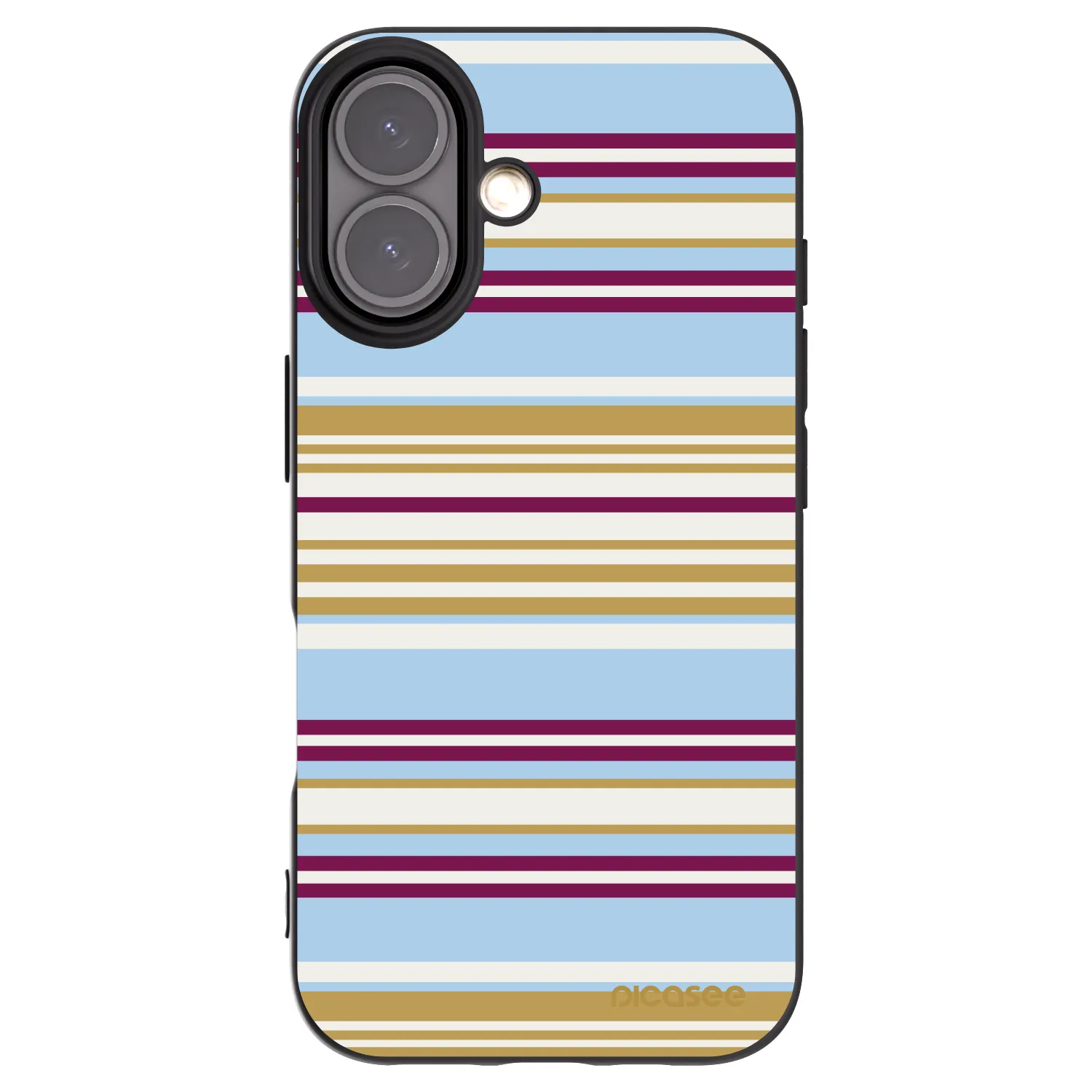 Picasee crna silikonska maskica za Apple iPhone 16 - Souvenir
