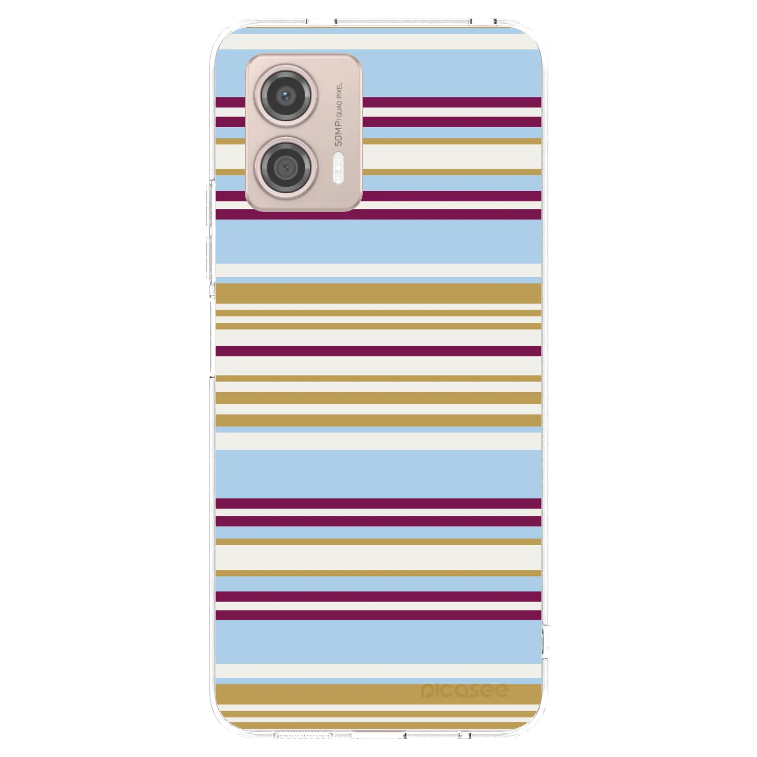 Picasee silikonska prozirna maskica za Motorola Moto G53 5G - Souvenir
