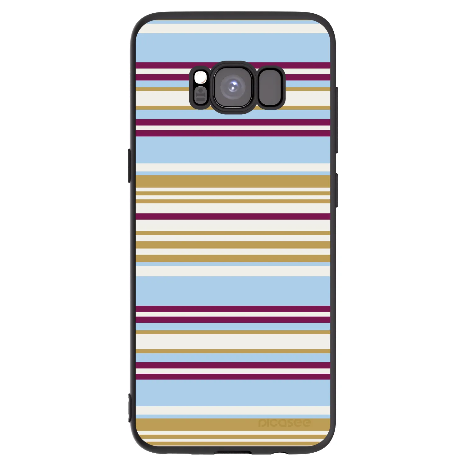 Picasee crna silikonska maskica za Samsung Galaxy S8 G950F - Souvenir