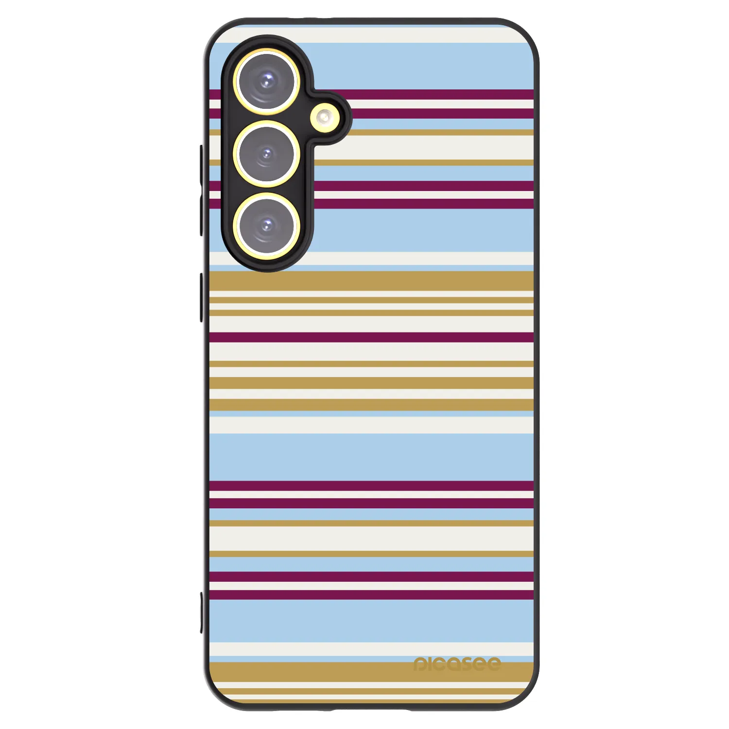 Picasee crna silikonska maskica za Samsung Galaxy S24 FE S721B - Souvenir