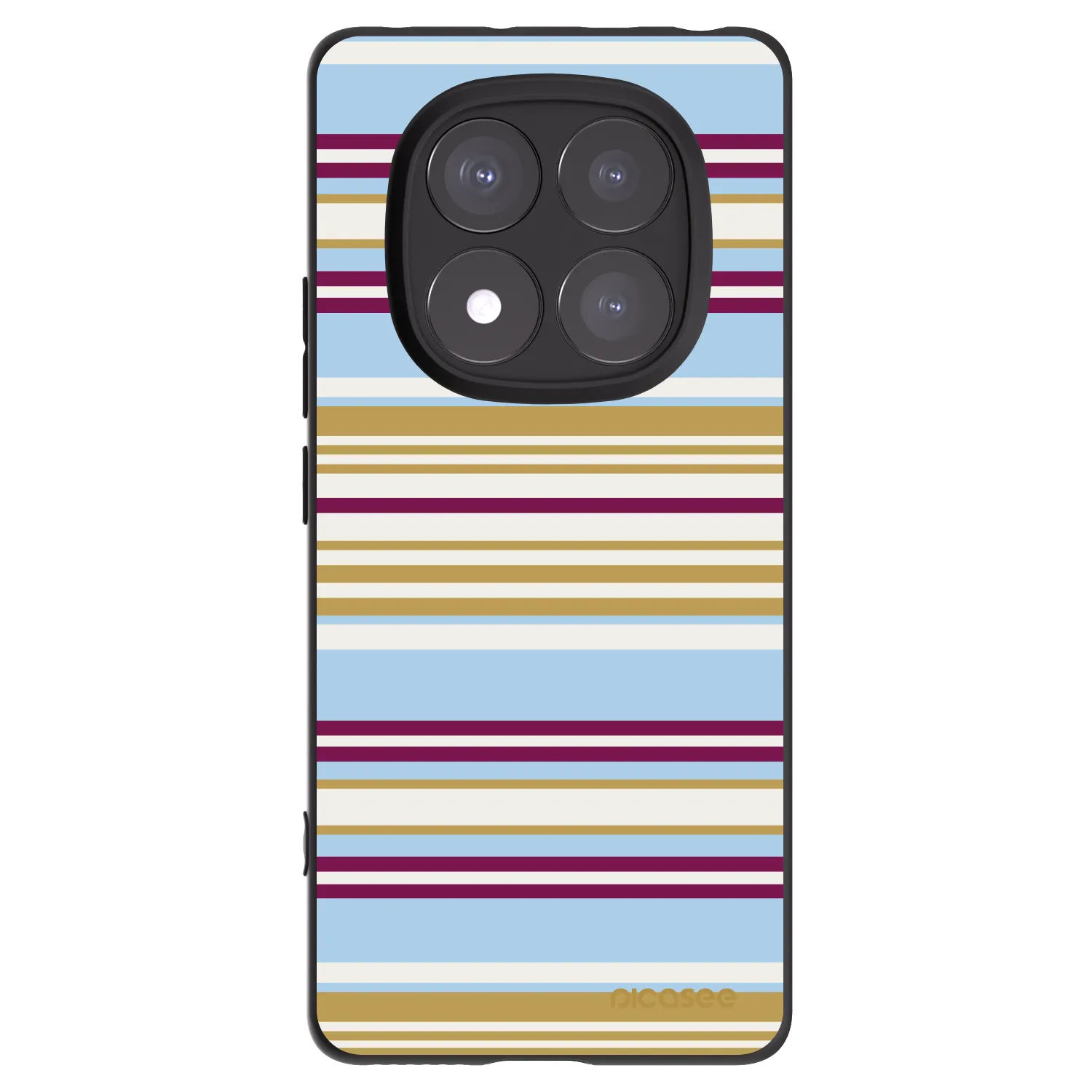 Picasee crna silikonska maskica za Xiaomi Redmi Note 14 Pro 5G - Souvenir
